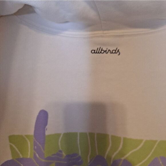 ALLBIRDS LIMITED R&R Hoodie Tread Lighter Natural White NWT - Picture 5 of 10
